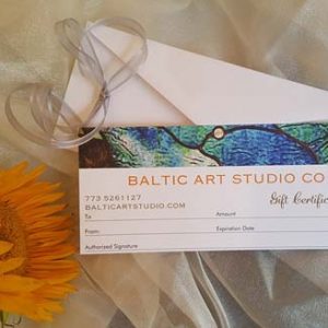 Baltic Art Studio Gift Certificate