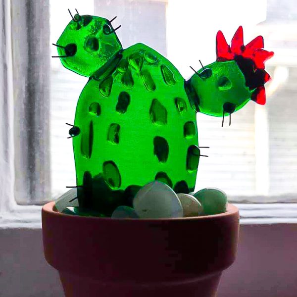 Fused glass class Cactus