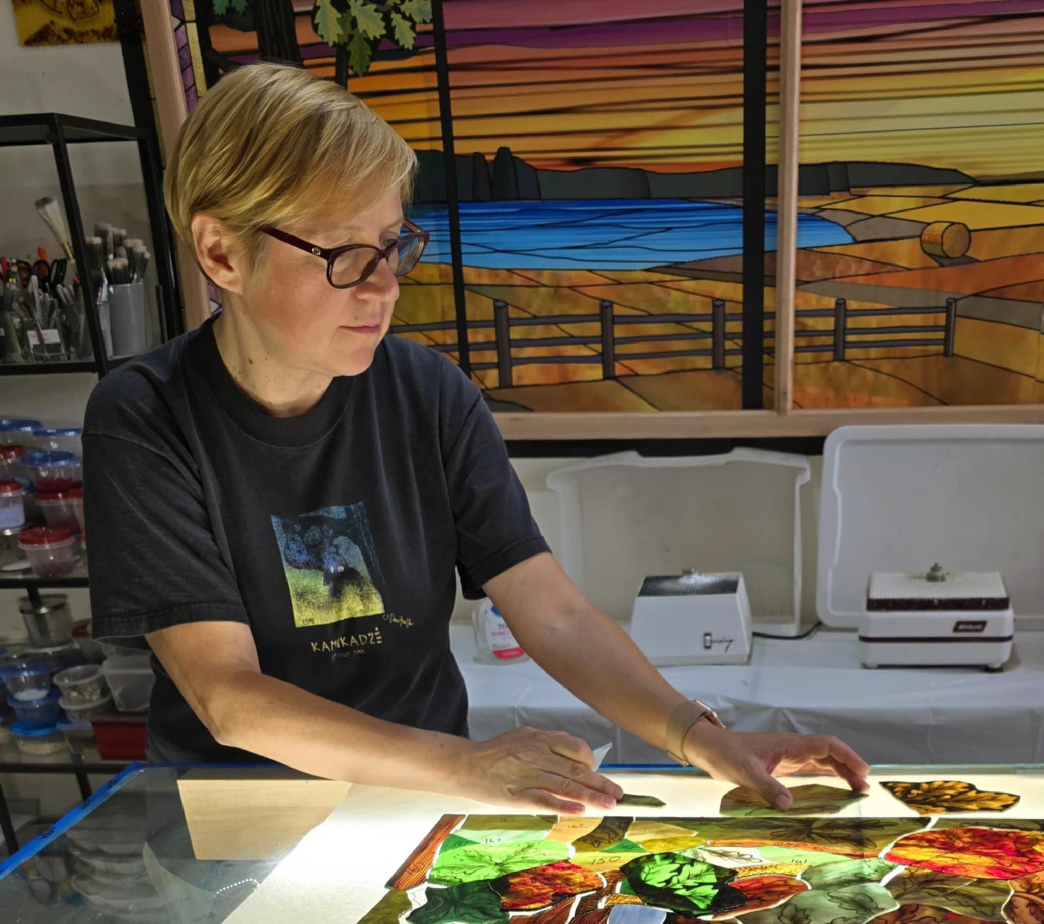 Mika Bronx - Baltic Art Studio Glass Artist, technician, instructor