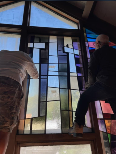 stained glass restoration, stained glass repair