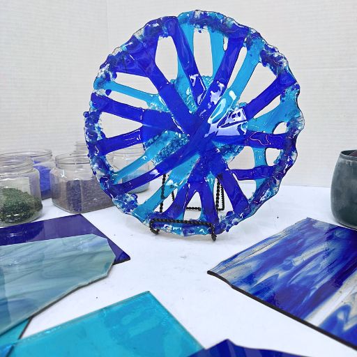 Monday Fused Glass Class - Bowl (1)