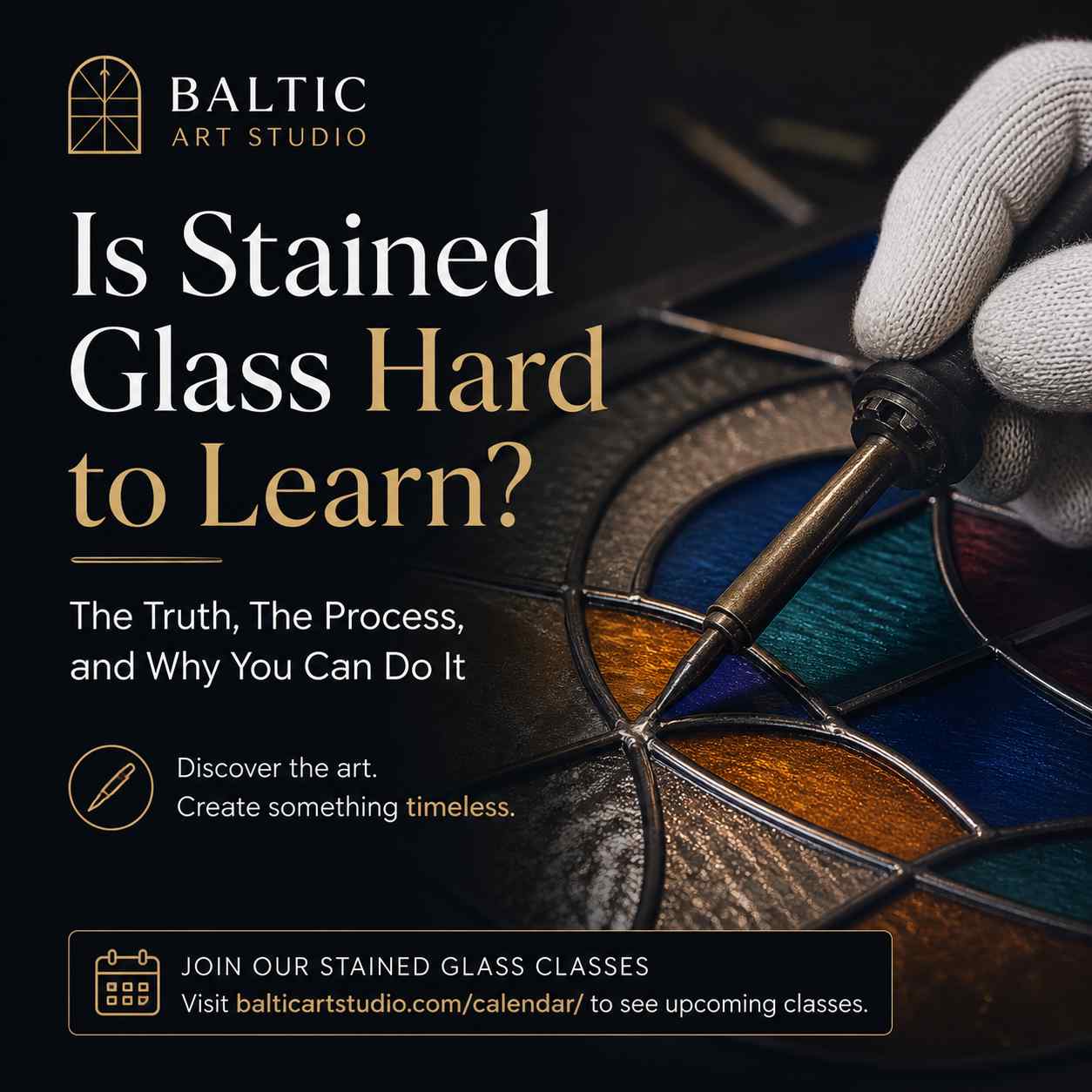 Is stained glass hard to learn