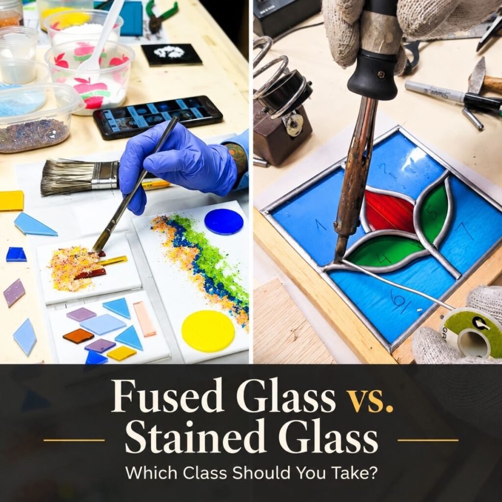 Fused Glass vs. Stained Glass