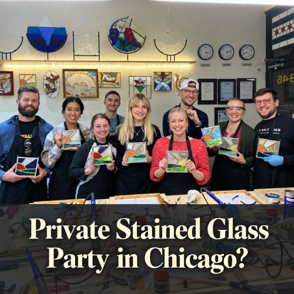 Private Stained Glass Party in Chicago